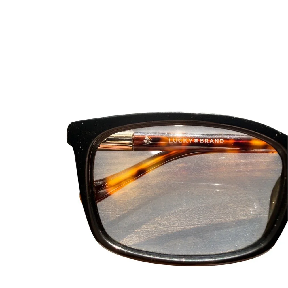Lucky Brand‎ Women Black Tortoiseshell Square Eyeglasses D224 5416140
